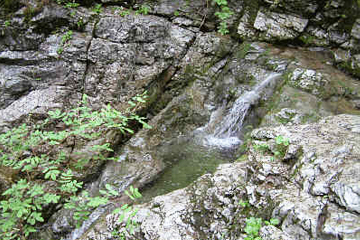 Kleiner Wasserfall Allgaeu