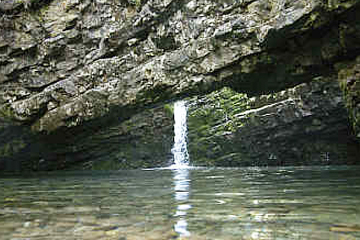 Wasserfall Kesselloecher