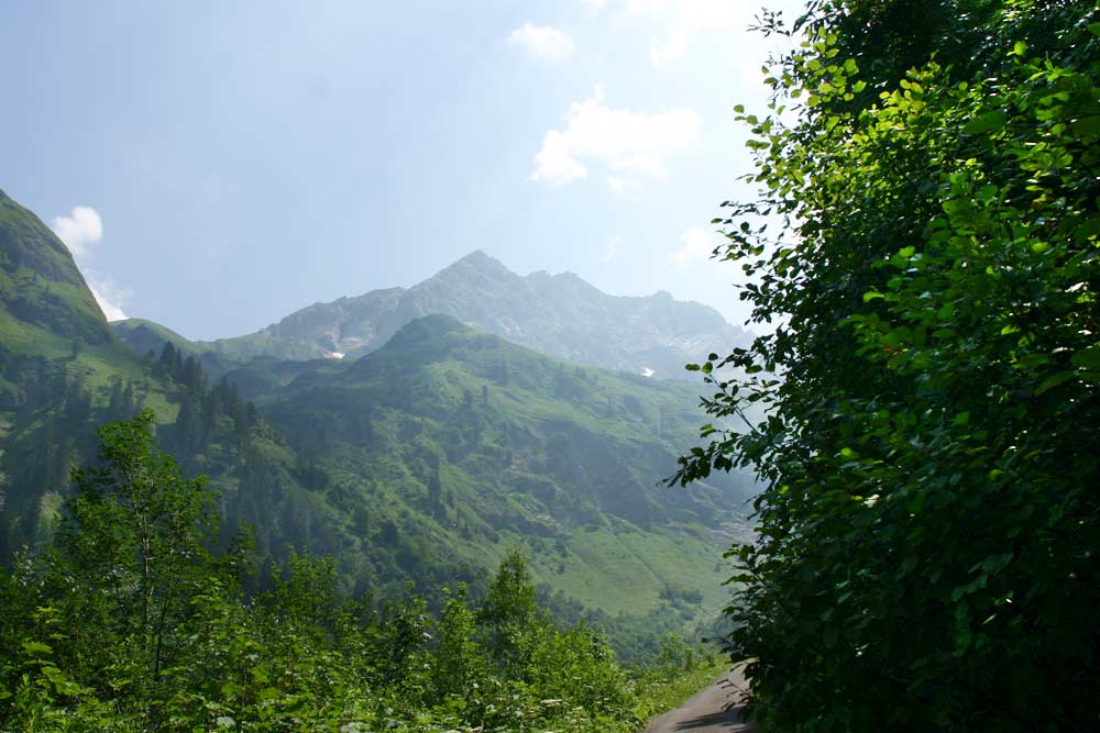 Der Blick ins Oytal bei der Wanderung von Oberstdorf