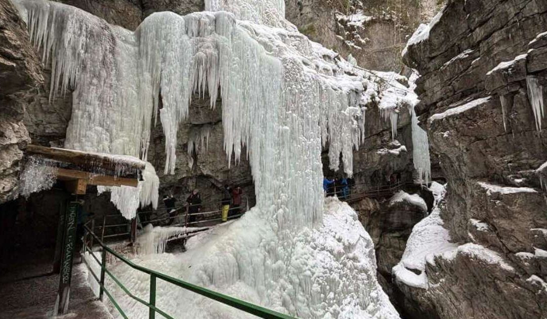 Bilder Breitachklamm Winter – beeindruckende Eislandschaft in der Klamm